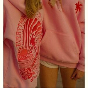 Pink Graphic Women's Hoodie
